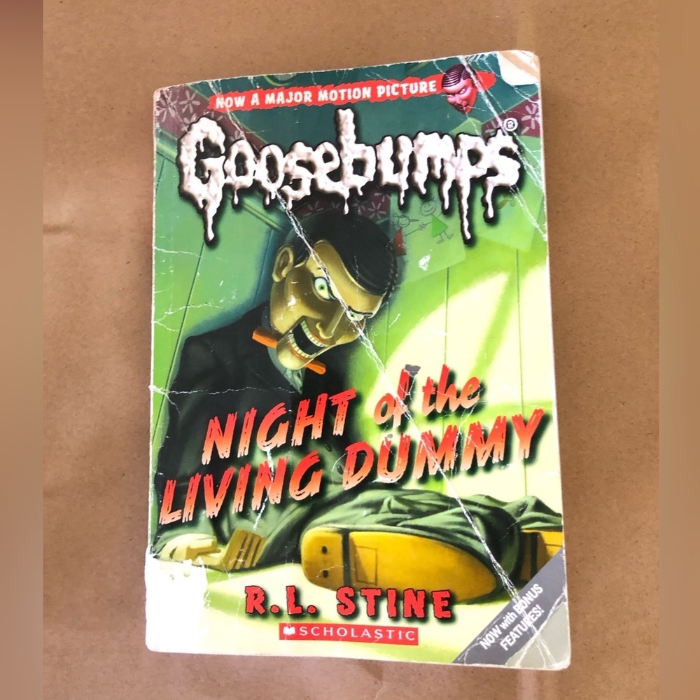 Goosebumps Night of the Living Dummy Soft Cover